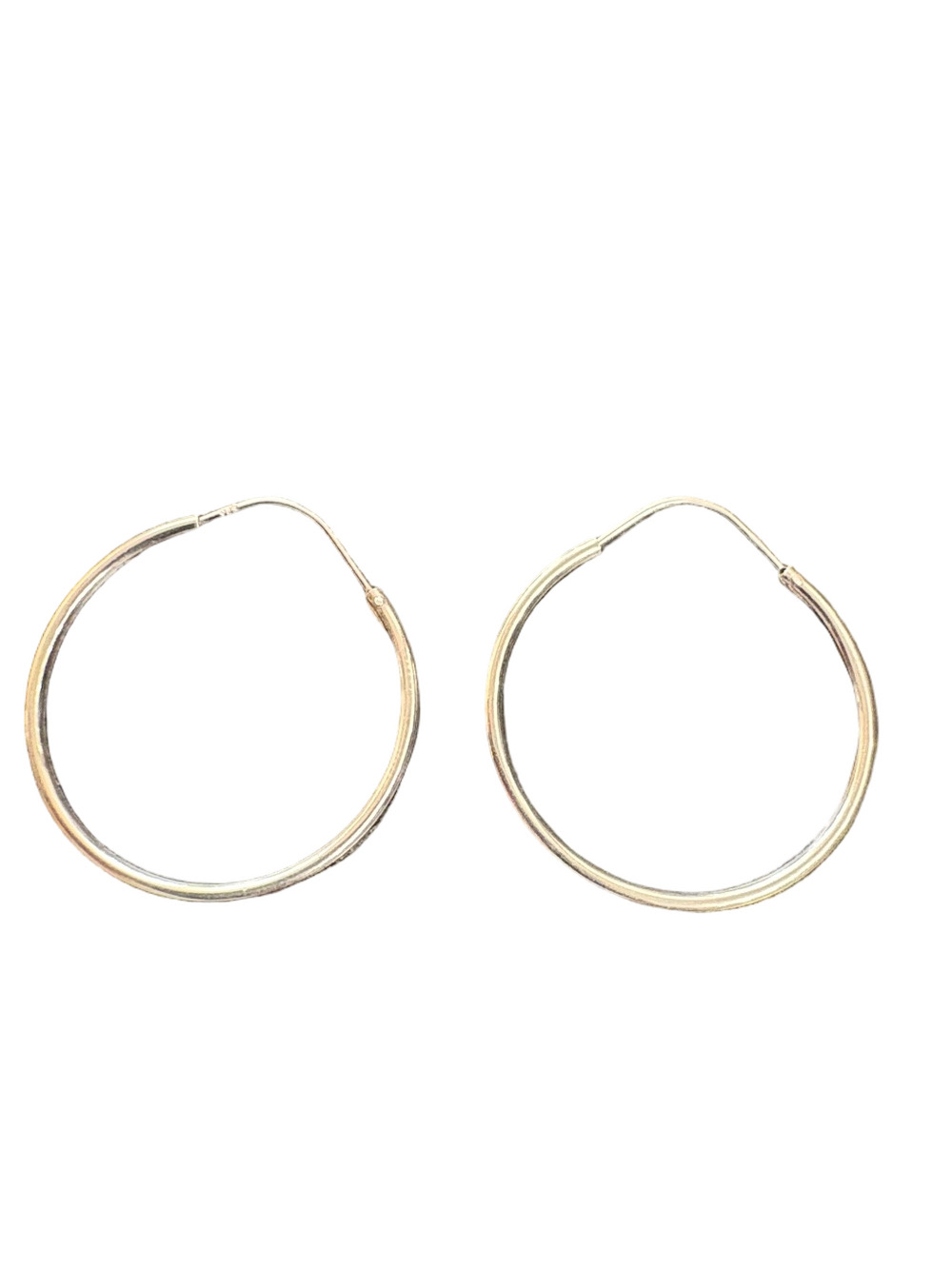 Classic Sterling Silver  Hoop Earrings - Lightweight Everyday Hoops